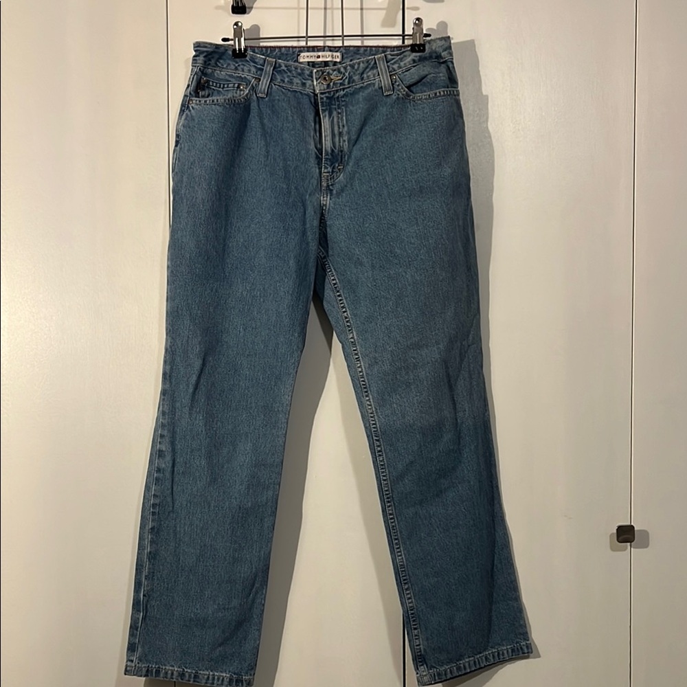 Vintage Tommy Hilfiger Blue Straight Leg Mom Jeans Women’s Size 10
